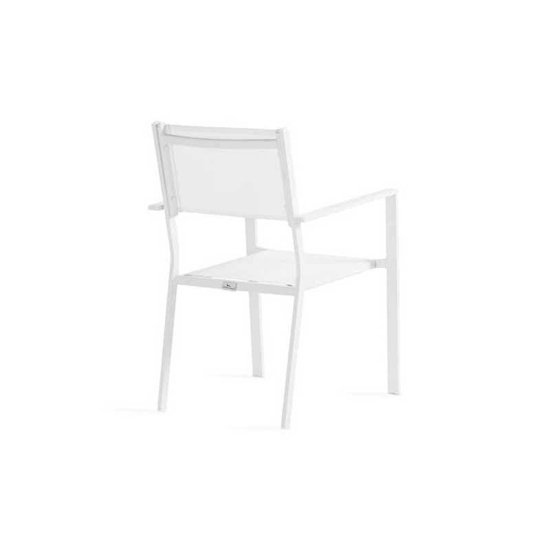 Stapelstol Comfort Garden Tunis Vit