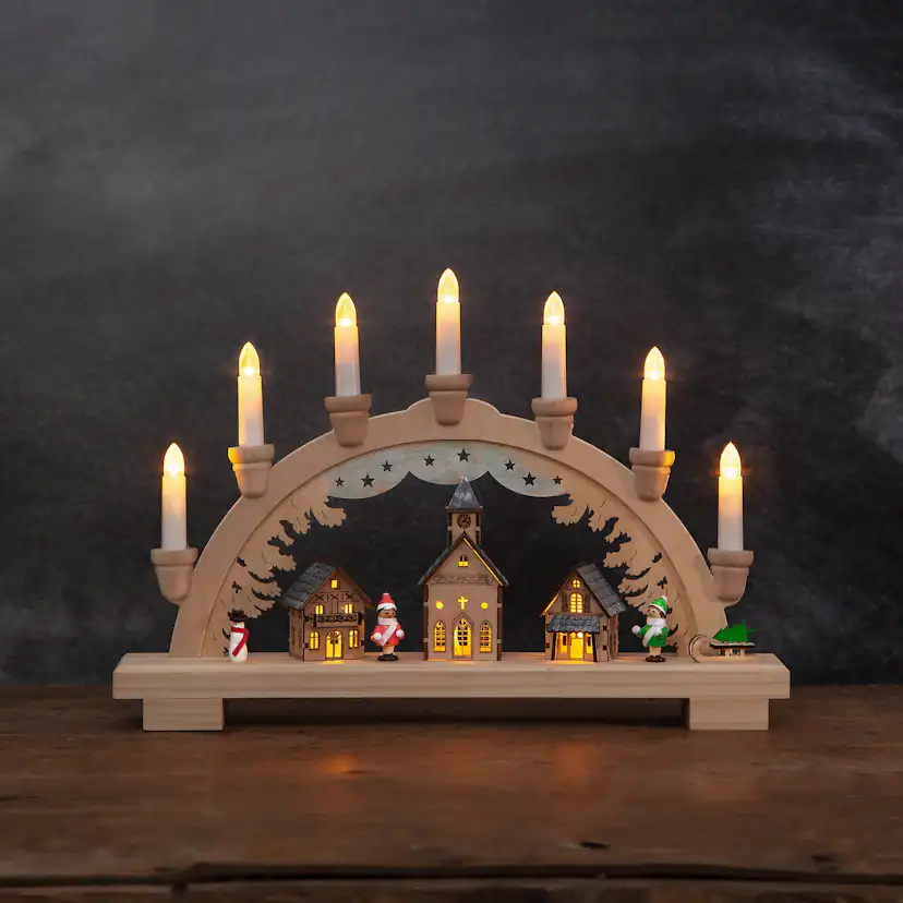 Adventsljusstake Star Trading Dassel