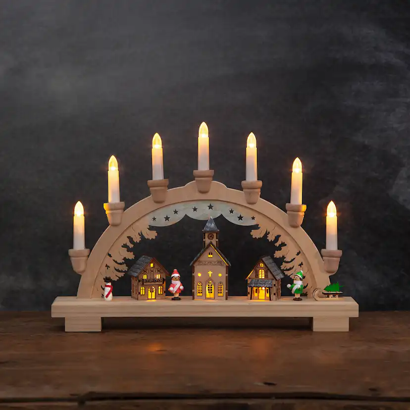 Adventsljusstake Star Trading Dassel