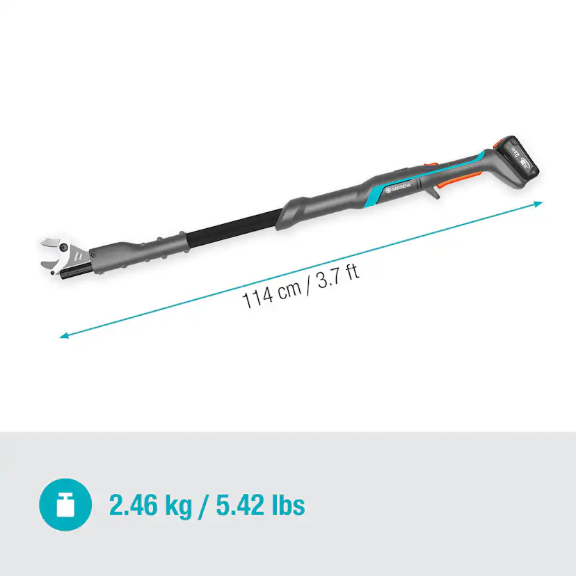 Grensax Gardena EasyCut P4A Komplett med Batteri och Laddare