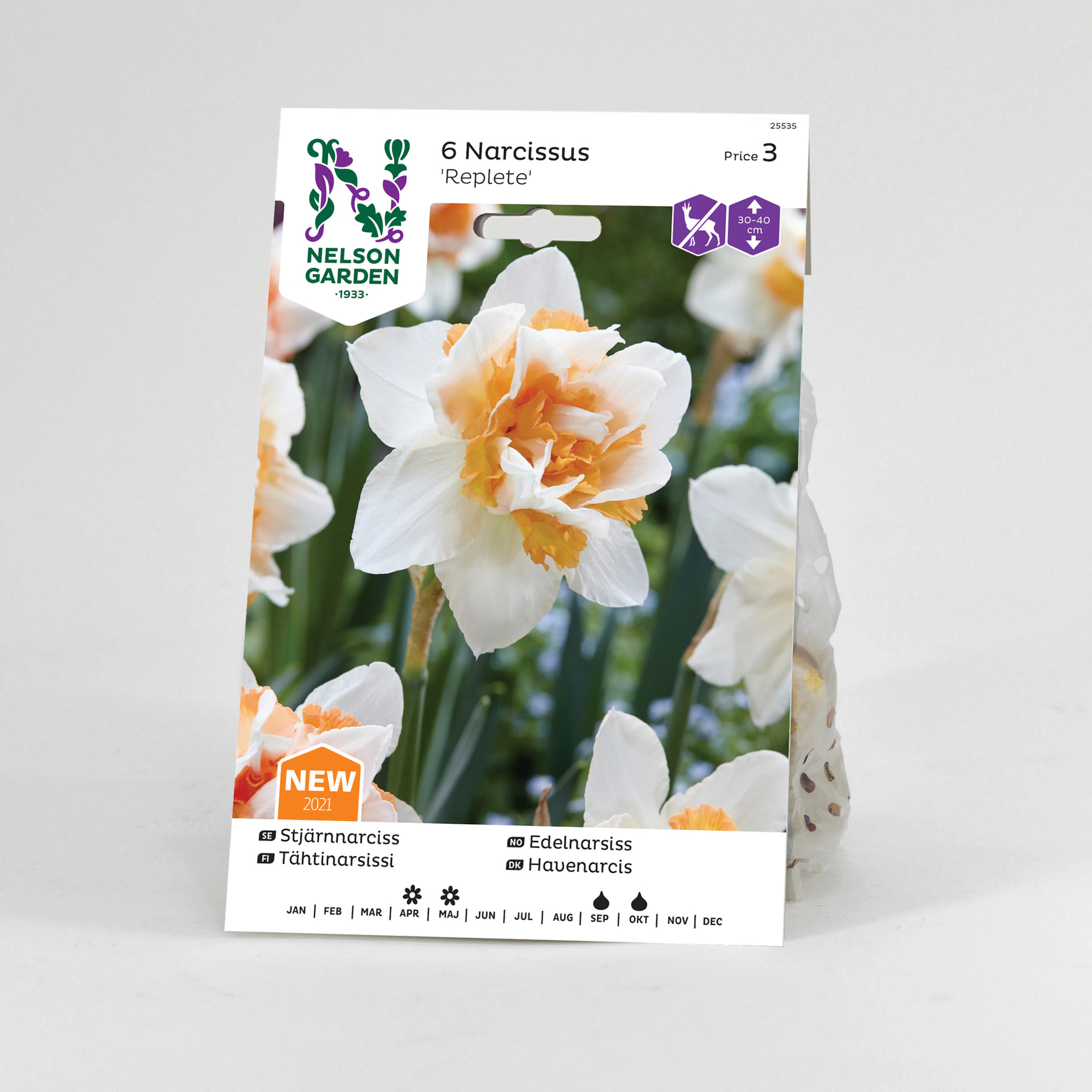 Frö Narciss Nelson Garden Stjärn Replete