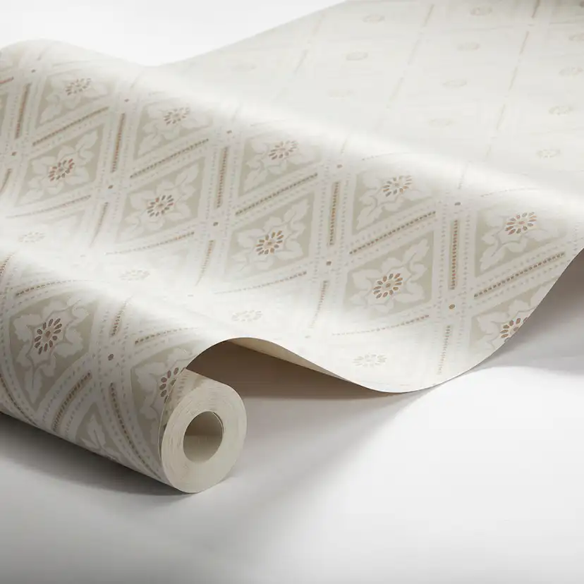 Tapet Boråstapeter Falsterbo III Ester 7660 EasyUp, Mönstrad Beige