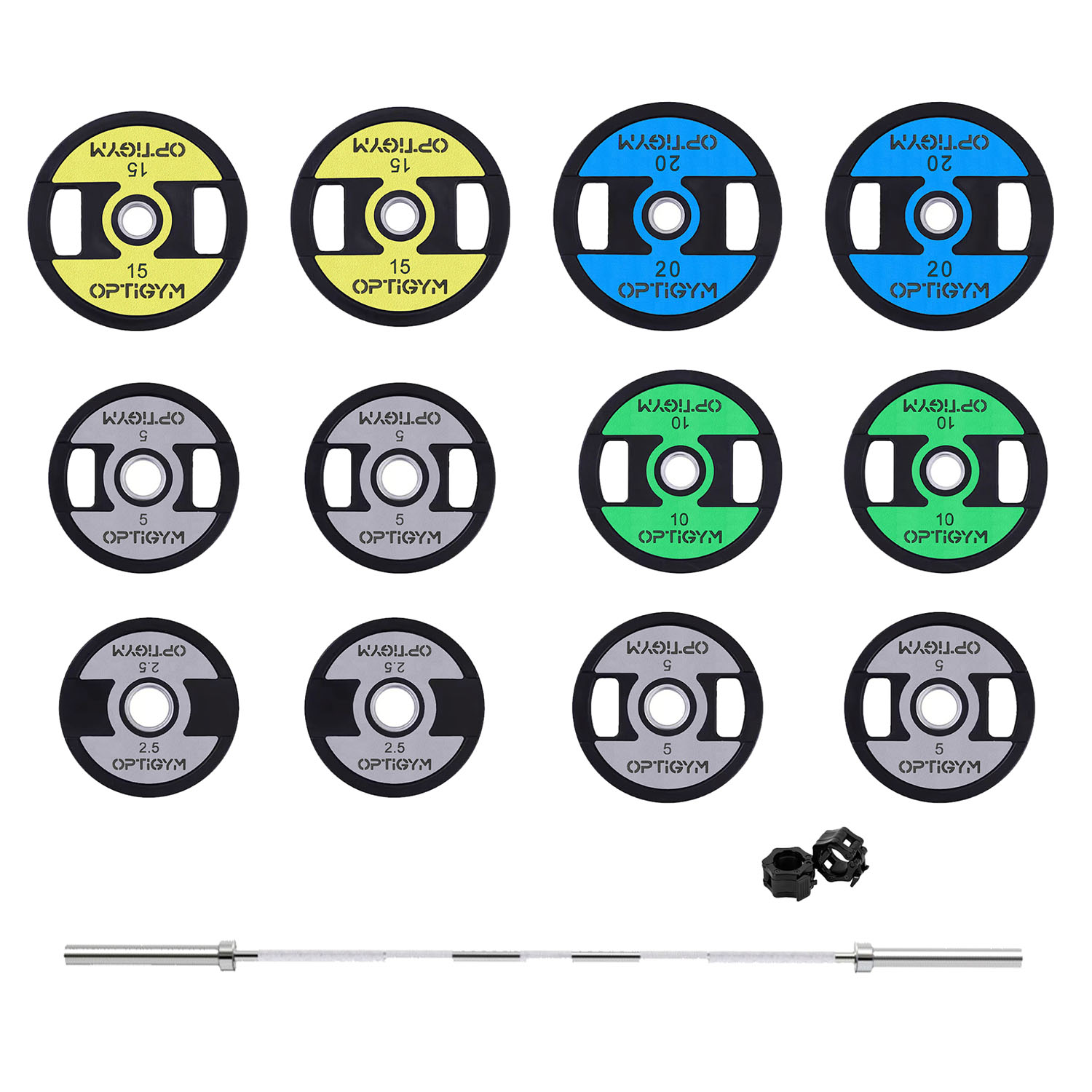 Skivstångsset OptiGym (50 mm)