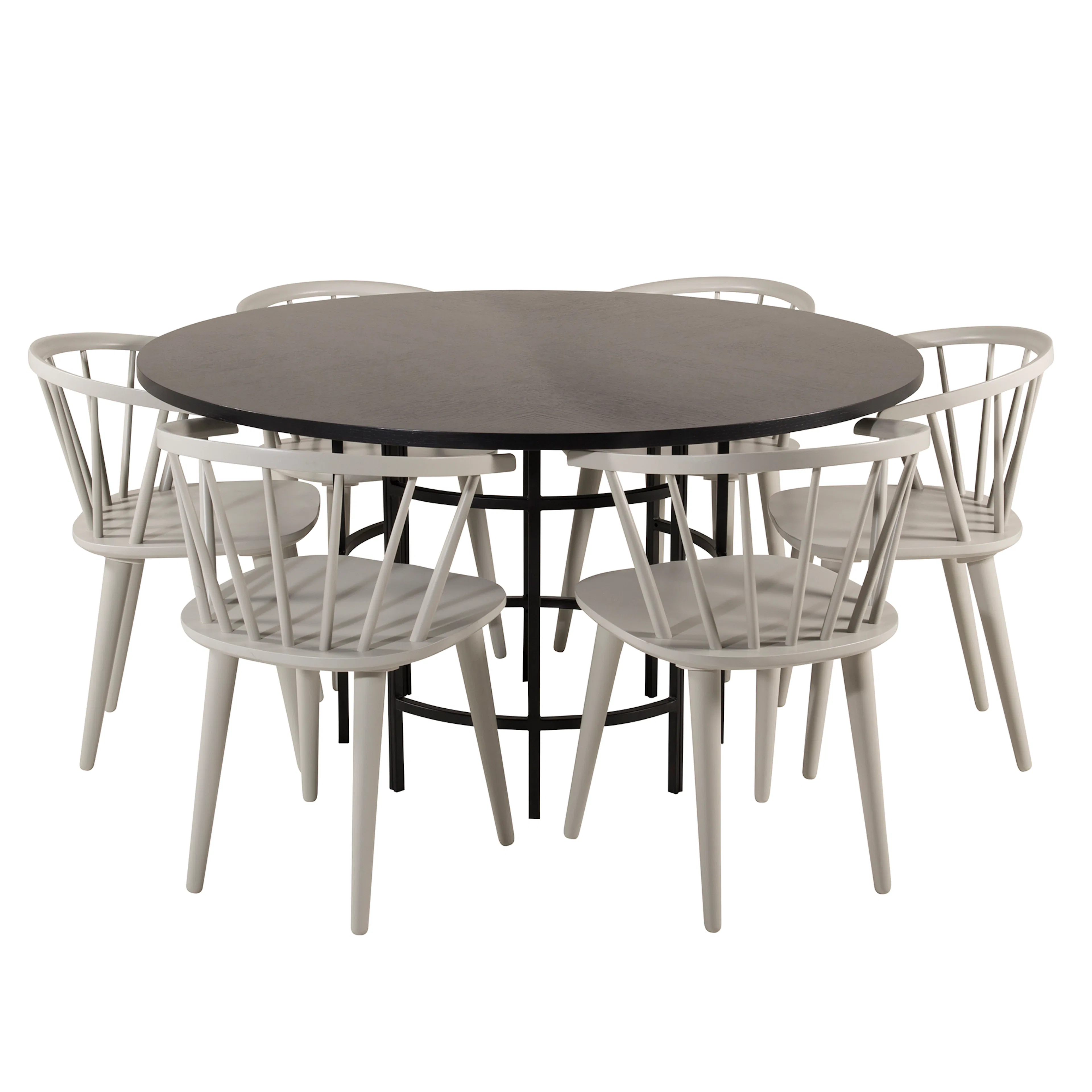 Matgrupp Venture Home Copenhagen med 6 Brum Stolar