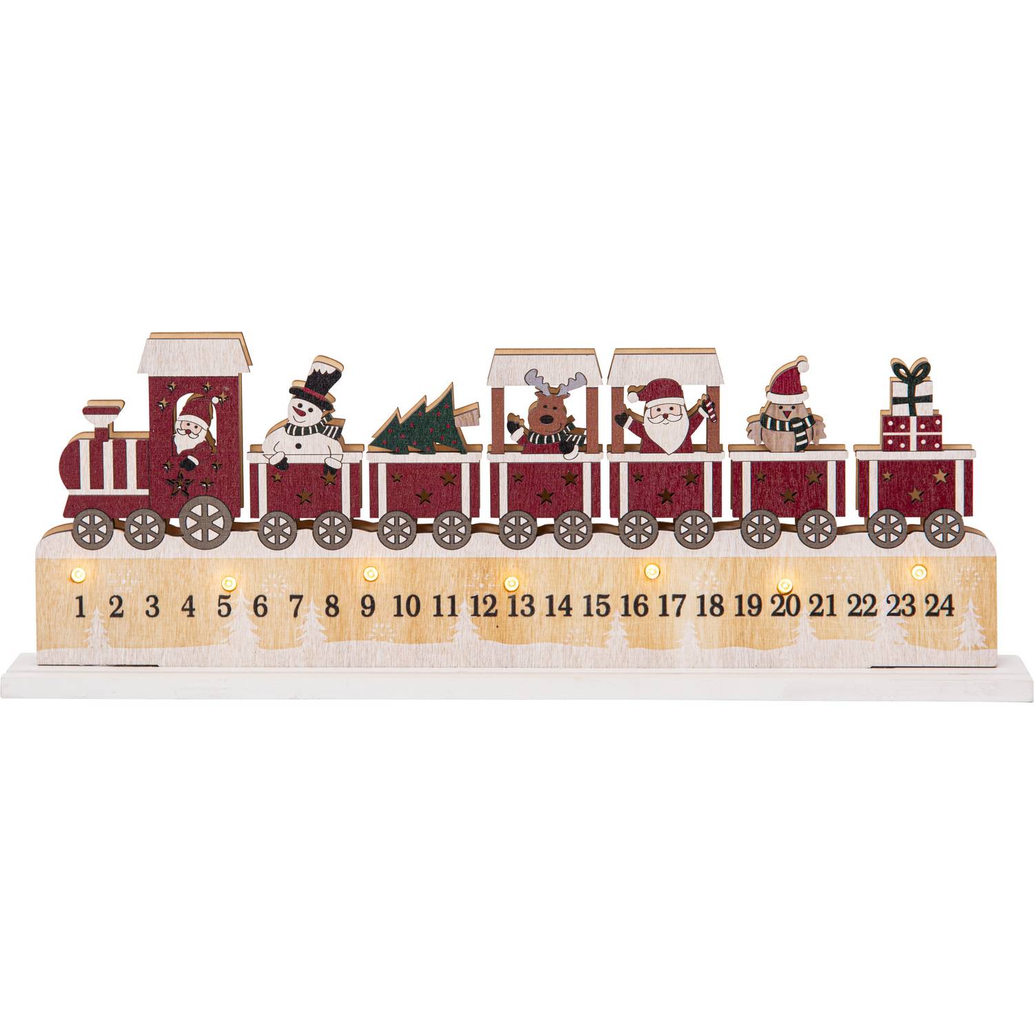 Adventsljusstake Star Trading Jolly Julkalender