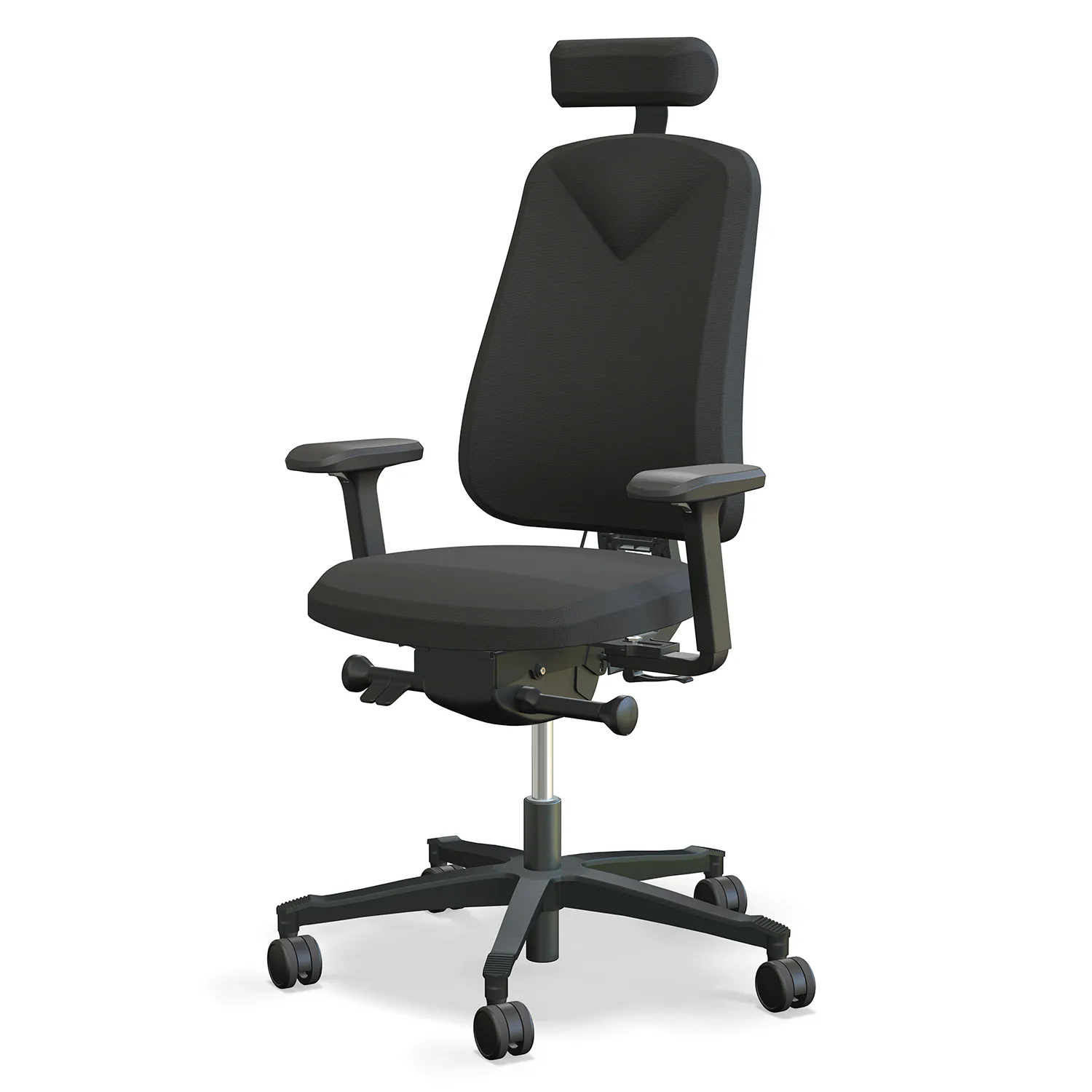 Kontorsstol Lanab Group Höganäs 280 med Armstöd och Nackstöd