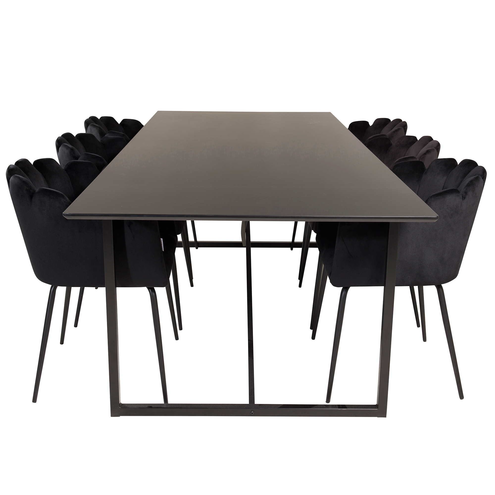 Matgrupp furniture/fashion Palaba med 6 Limhamn Stolar