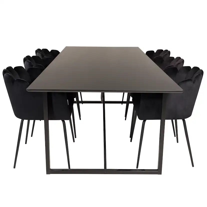 Matgrupp furniture/fashion Palaba med 6 Limhamn Stolar