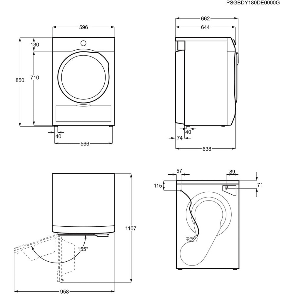 Värmepumpstumlare Electrolux EDI621O85O med GentleCare och SensiCare Teknologi