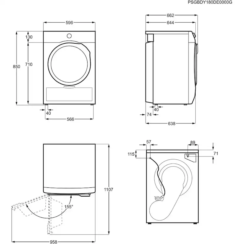 Värmepumpstumlare Electrolux EDI621O85O med GentleCare och SensiCare Teknologi