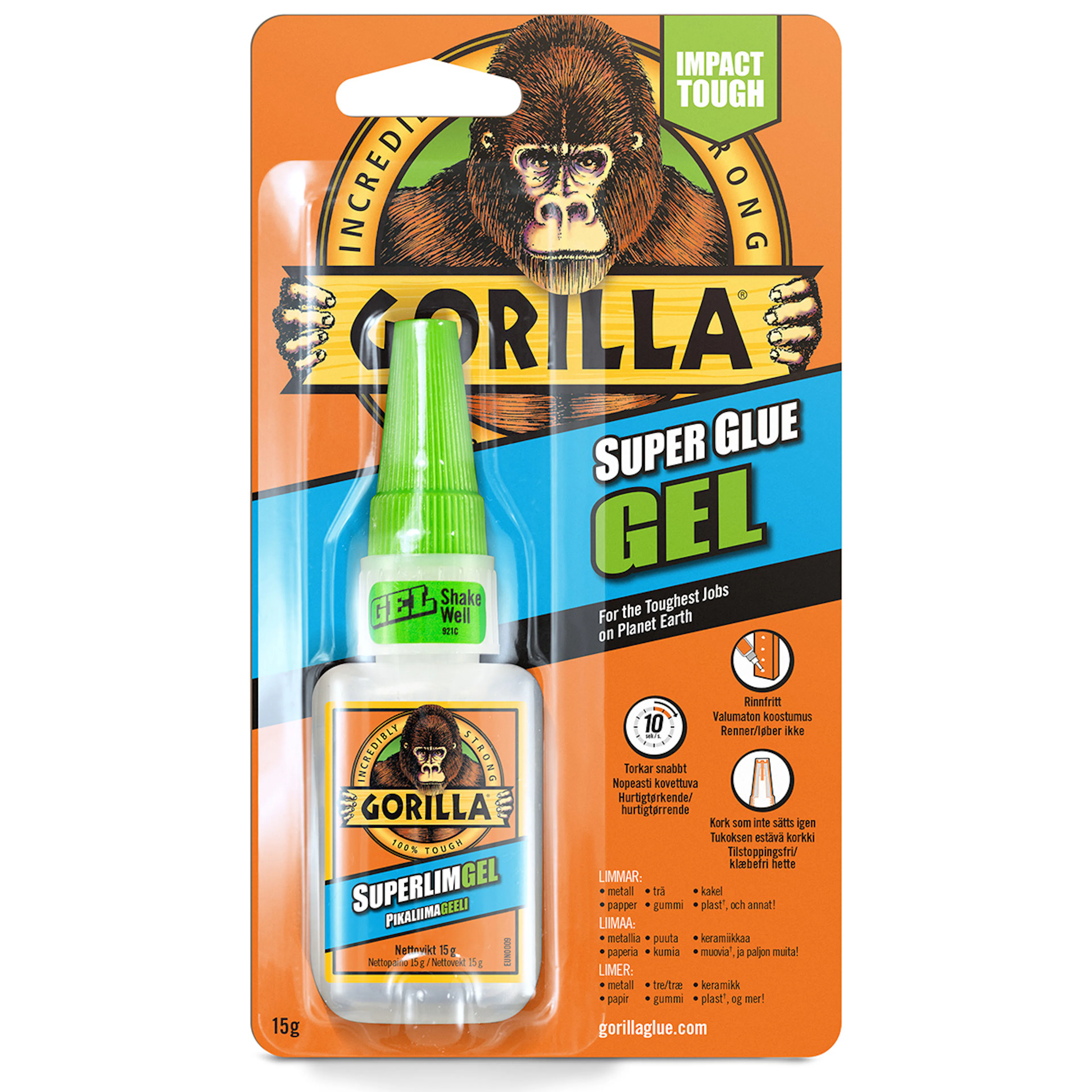 Lim Gorilla Superlim Gel 15g