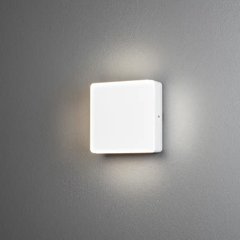 Vägglykta Gnosjö Konstsmide Cesena 10W High Power LED med Skymningsrelä