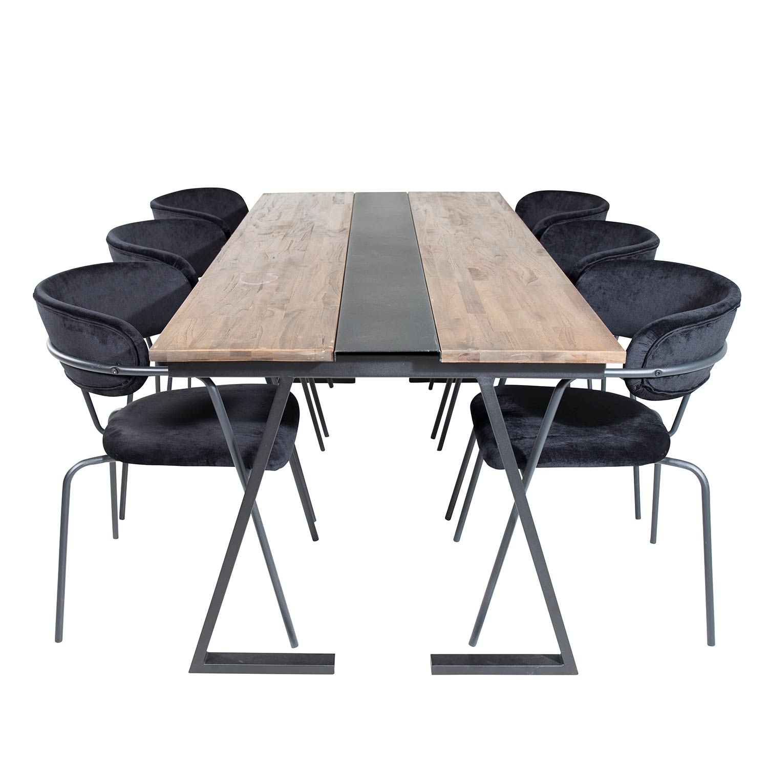 Matgrupp Venture Home Jane med 6 Aris Stolar