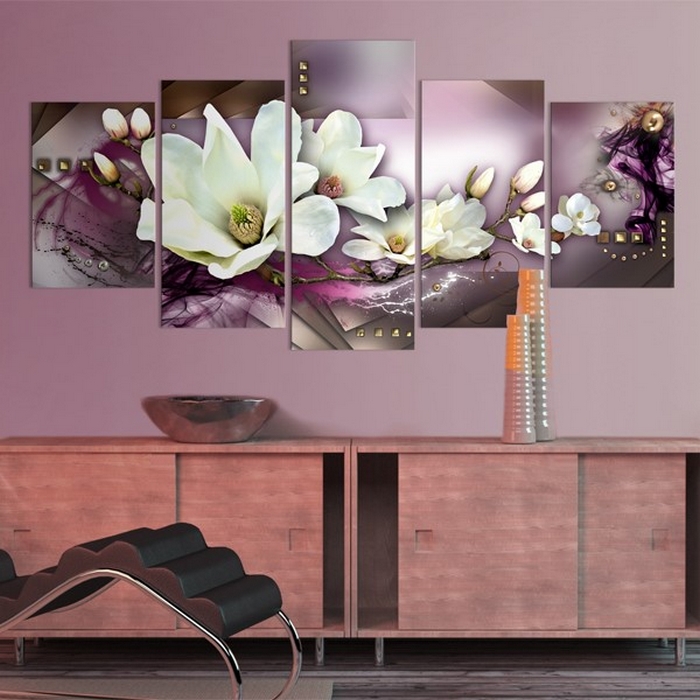Tavla Arkiio Magnetic Abstraction With An Orchid