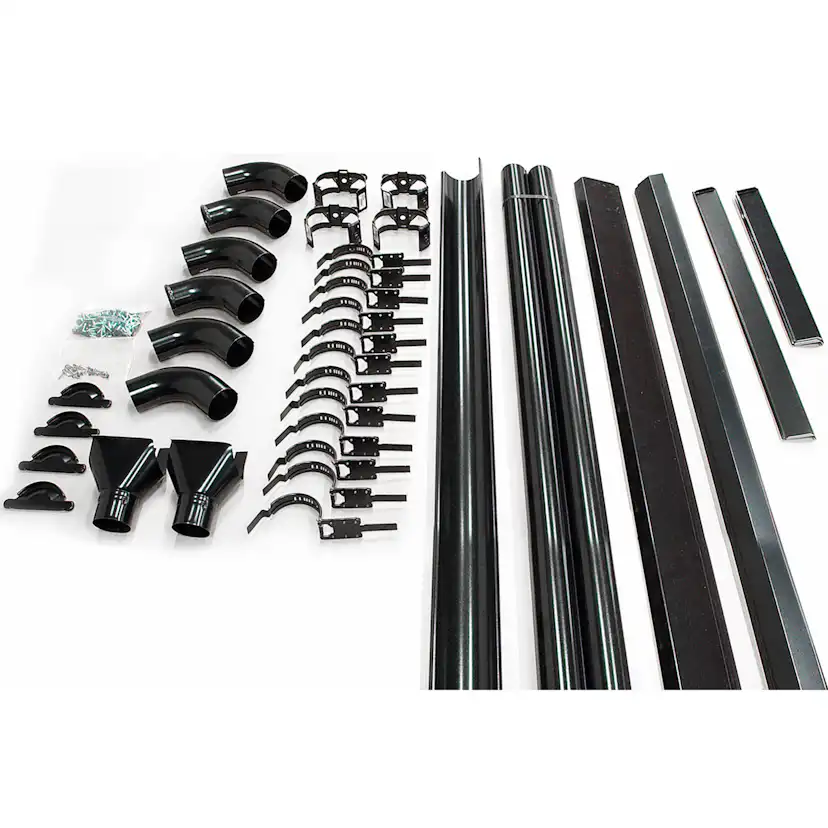 Plåtsats Vibostugan Njuta Funkis Svart 29 m2