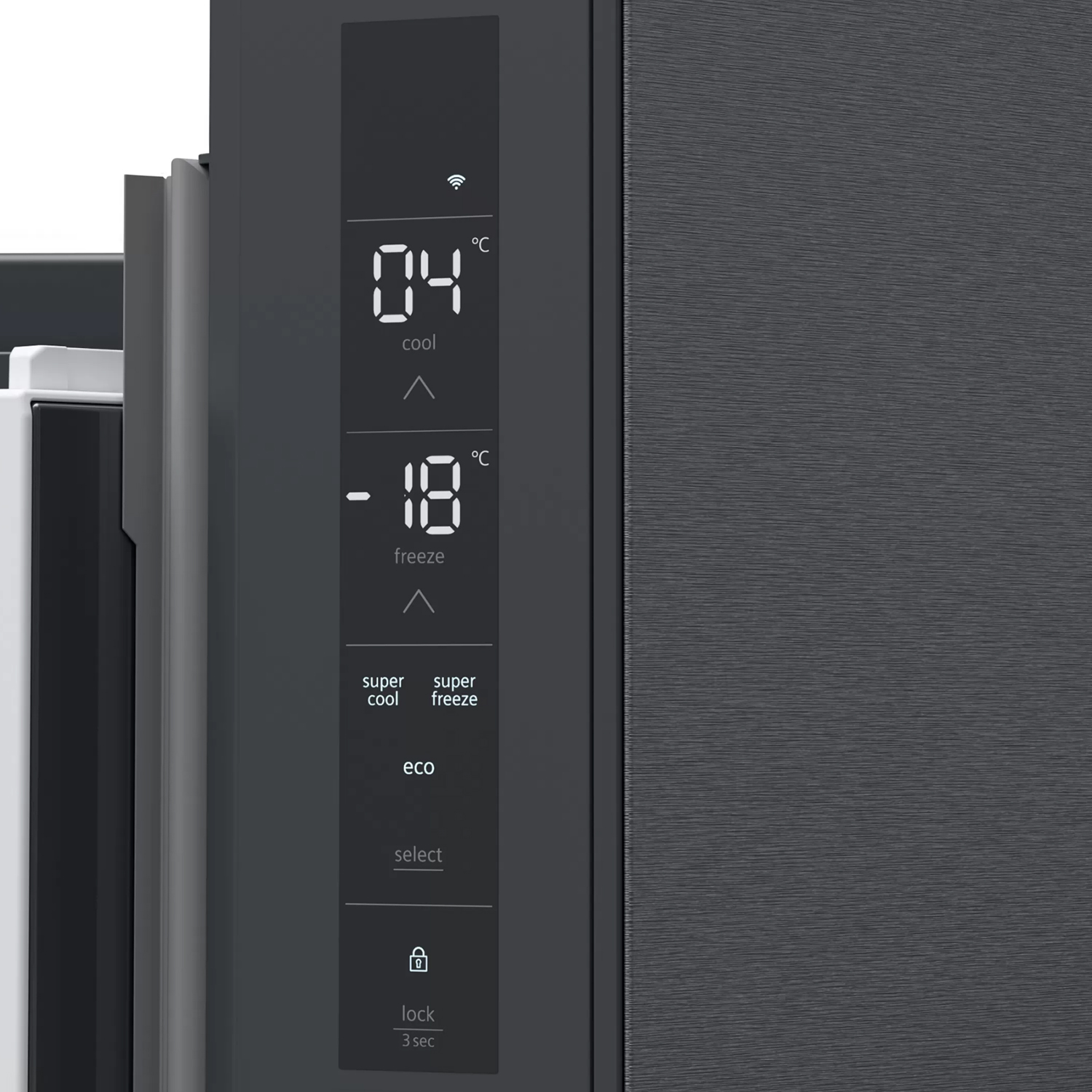 Side by Side Kyl/Frys Siemens iQ300 French Door KF96NAXEA med Automatisk Avfrostning
