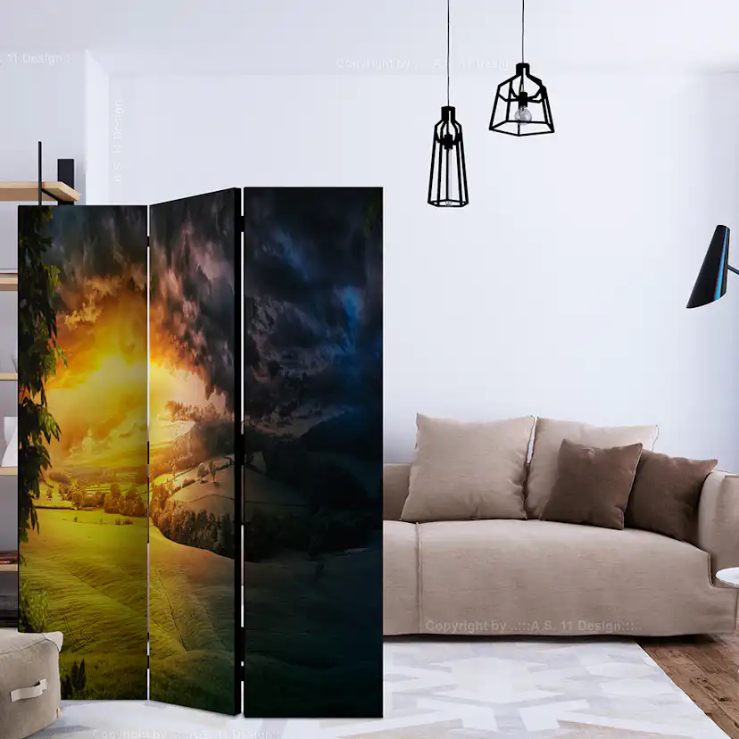 Rumsavdelare Arkiio Twilight Over The Valley 135x172 cm