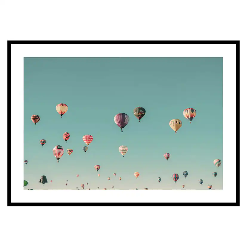Poster Gallerix Hot Air Balloons