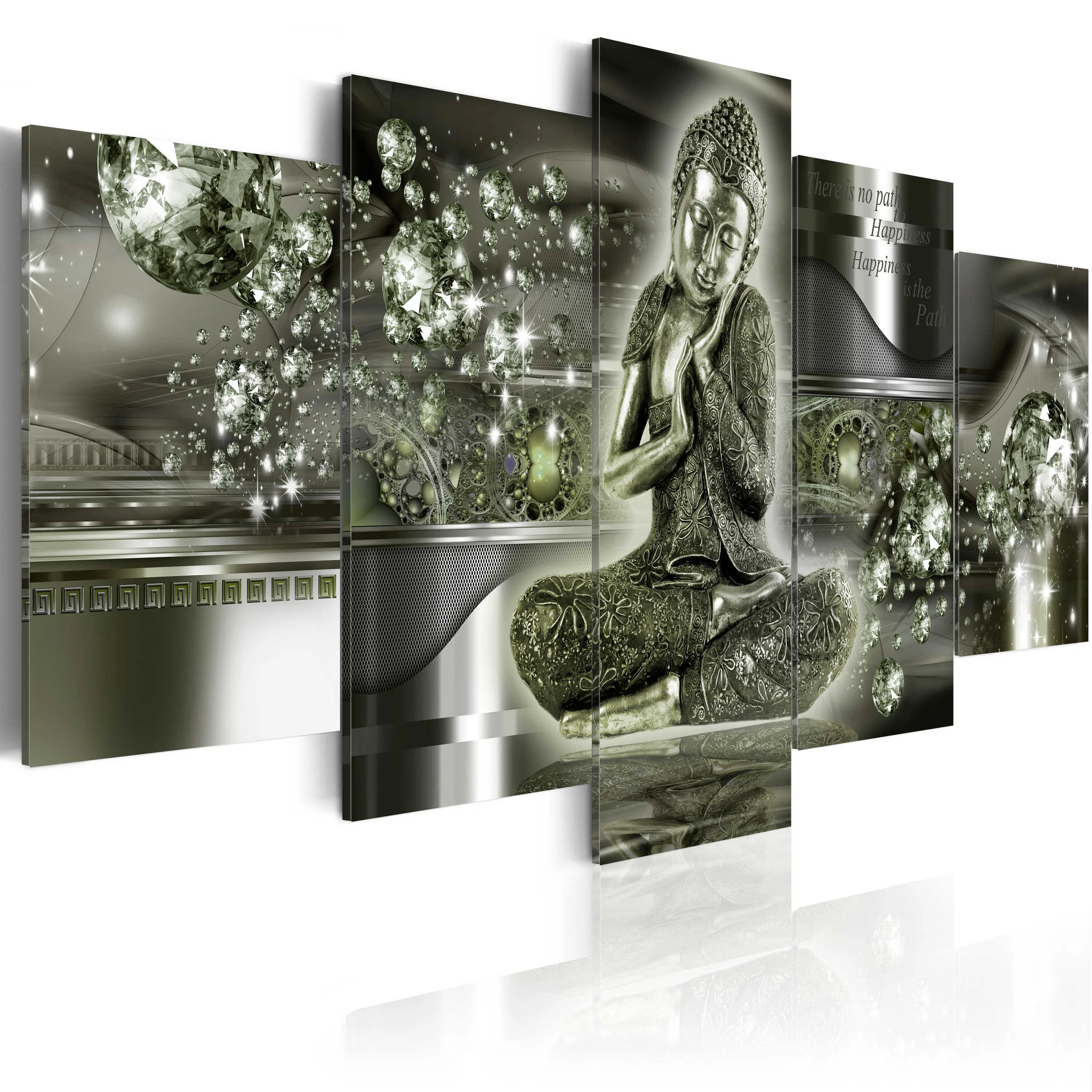 Akrylglastavla Arkiio Emerald Buddha
