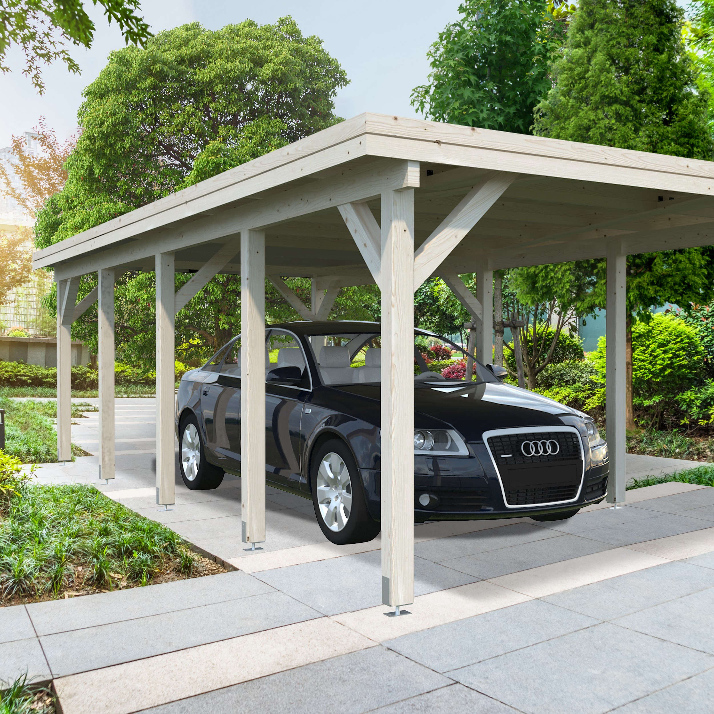 Carport Palmako Karl 23,1 m2