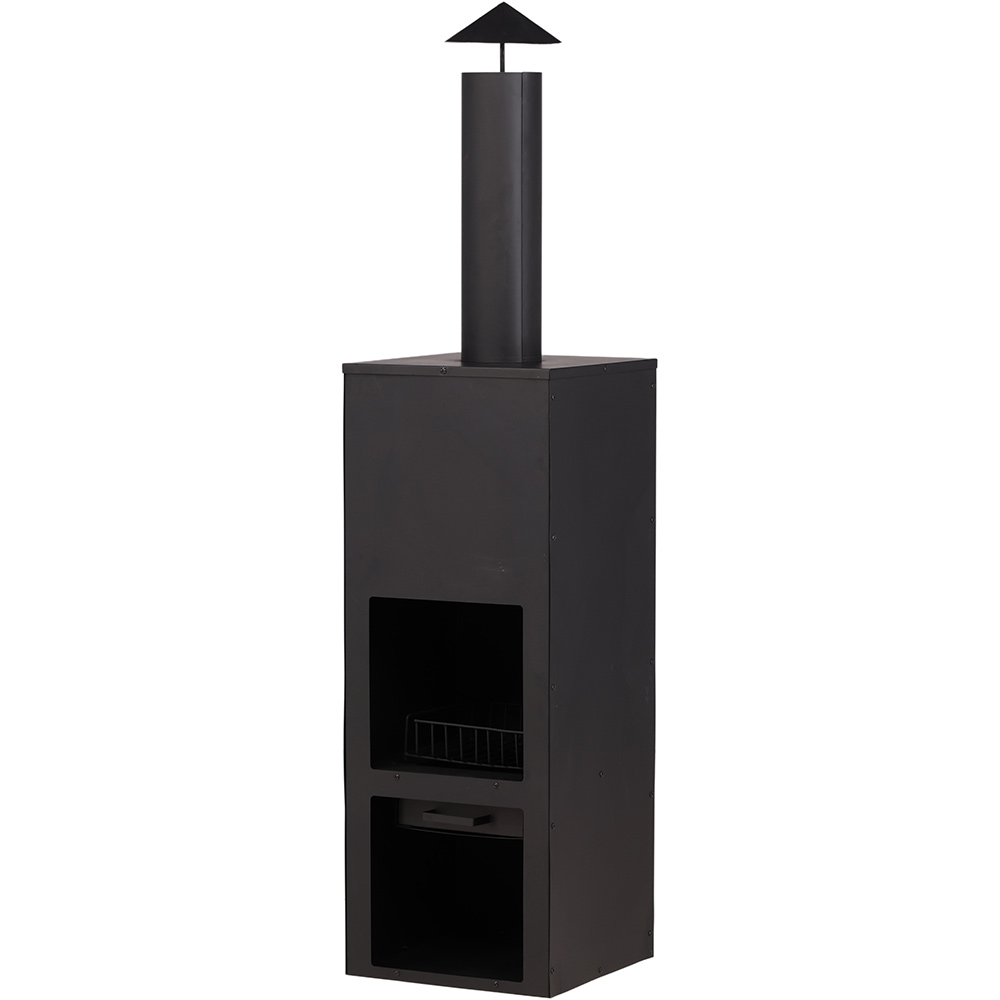 Makarima Firepit Steel - Black Svart