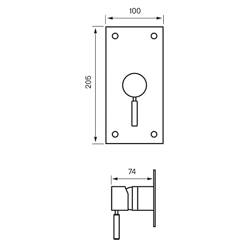 Duschblandare Tapwell Box 011