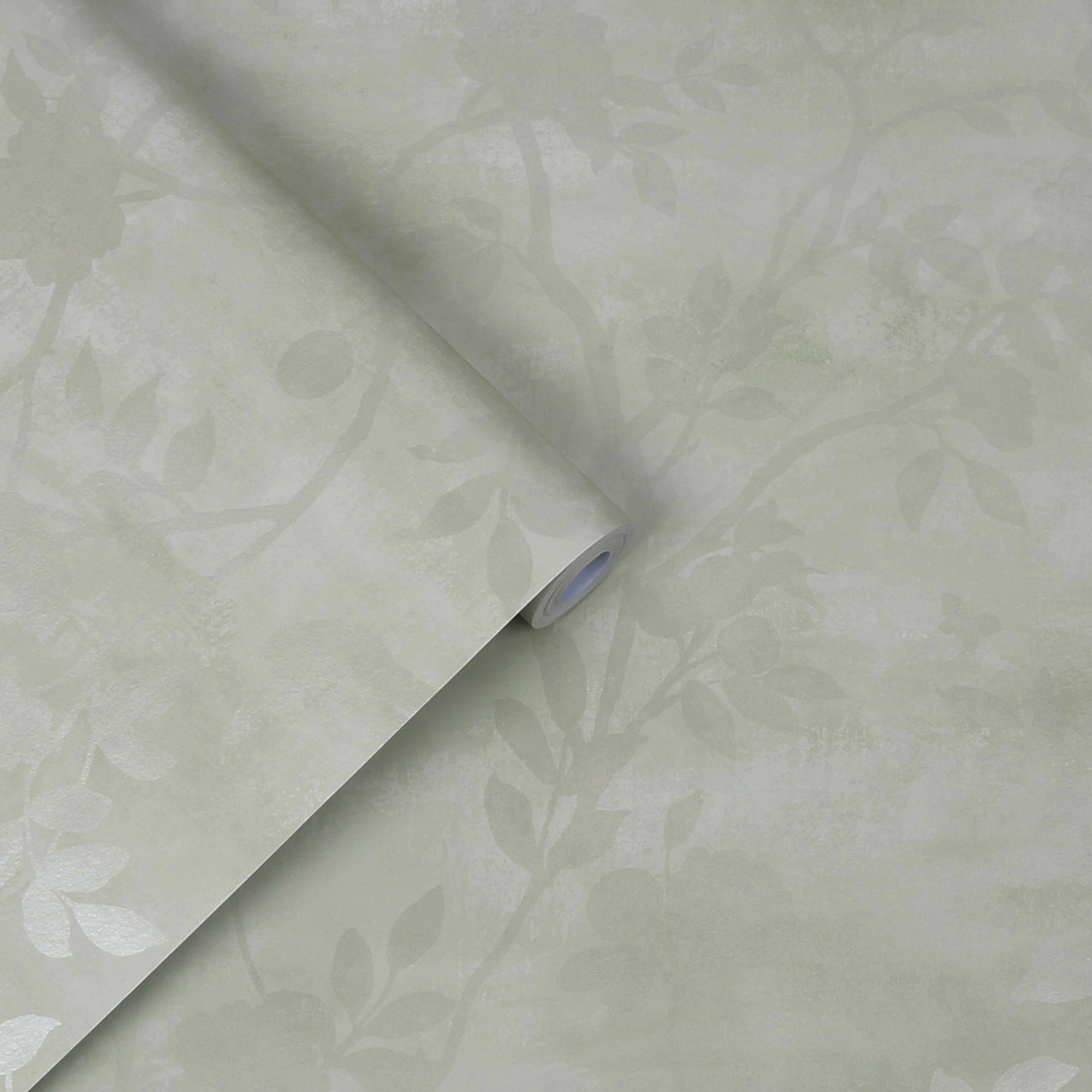 Tapet Laura Ashley Eglantine Silhouette Eau de Nil