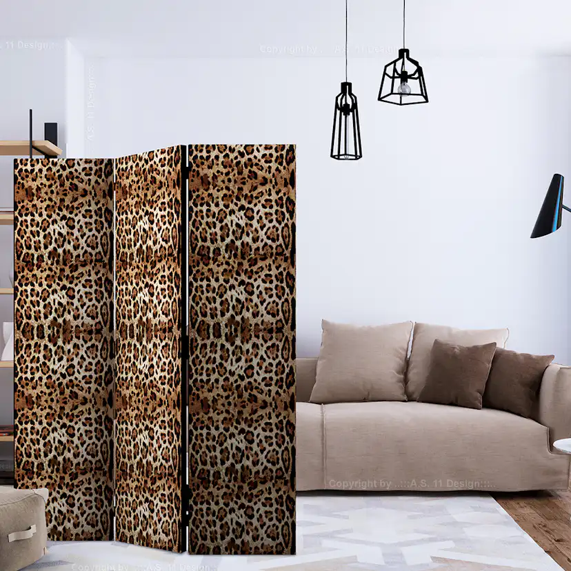Rumsavdelare Skärmvägg Arkiio Animal Theme 135x172 cm