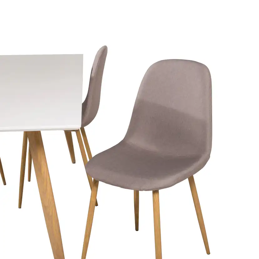 Matgrupp Venture Home Pobbie med 4 Stolar Polyestertyg