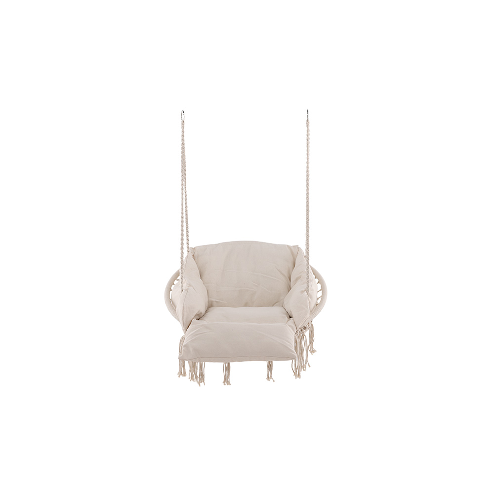 Hamtic Swing Steel/Fabric - White / w pillows Vit
