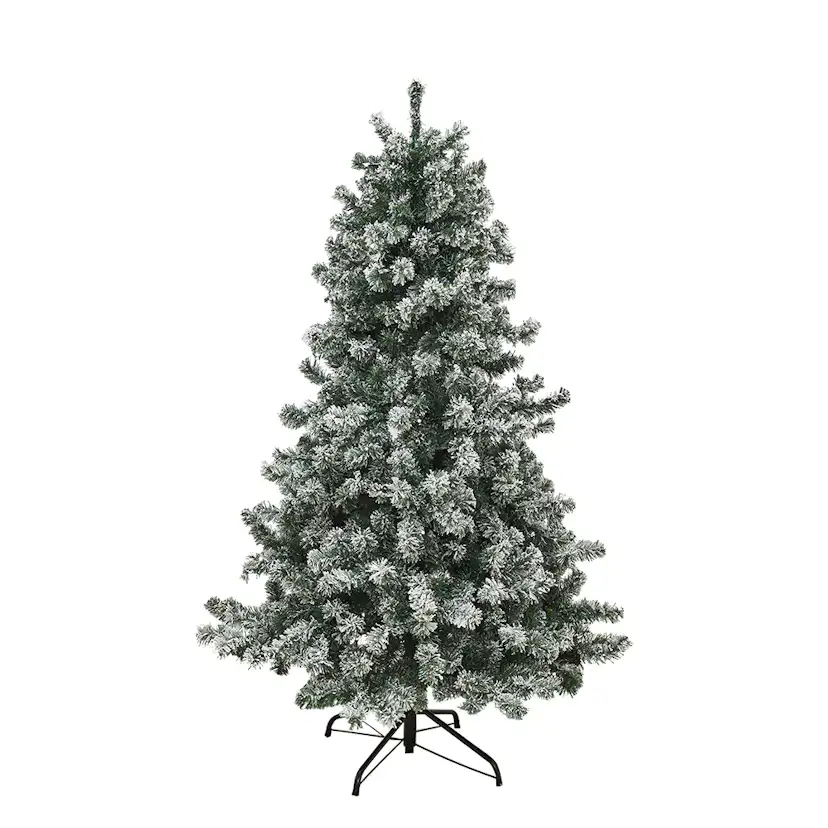 Plastgran Nordic Winter Frost med Snö LED