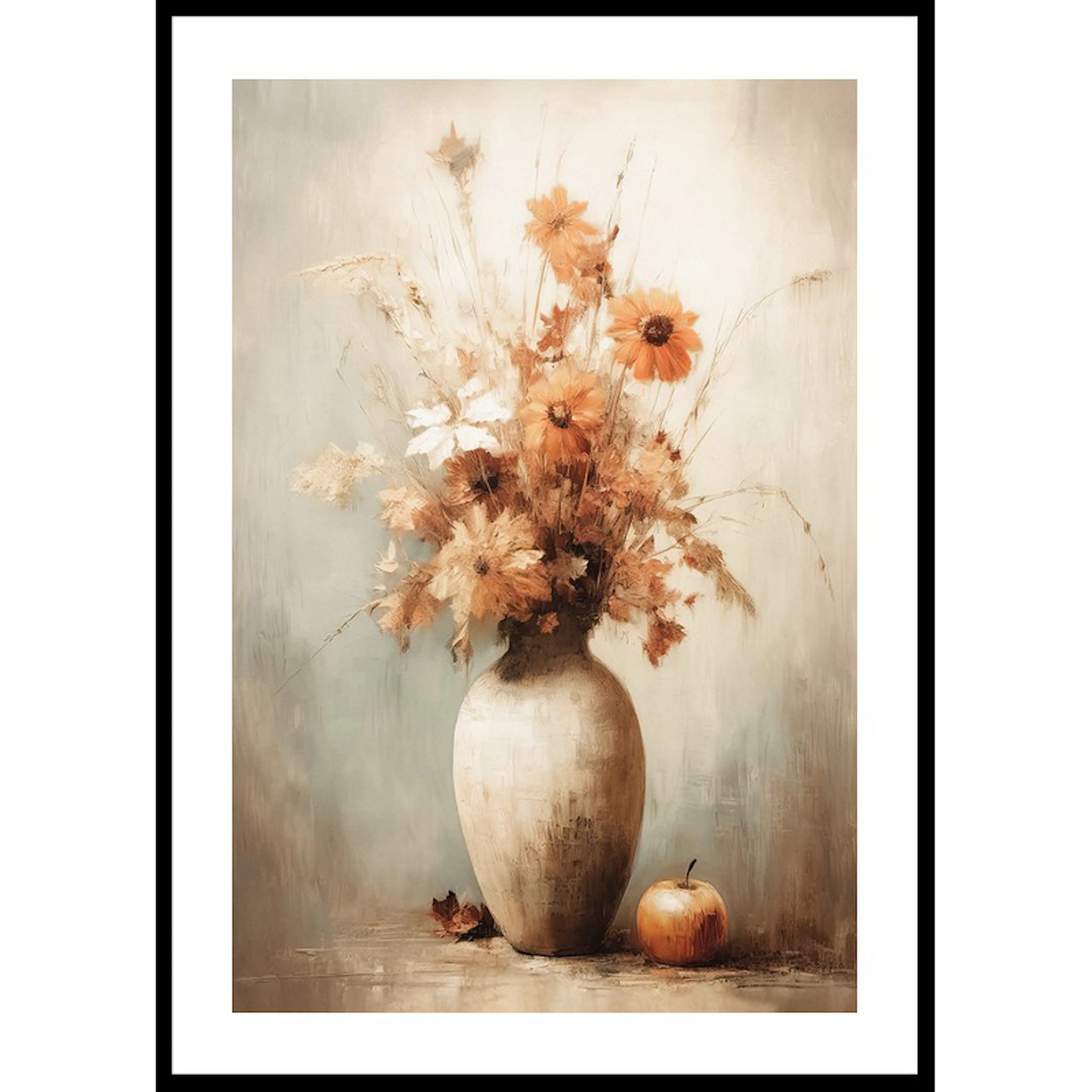 Vintage Flower Pot 50x70 50x70 cm