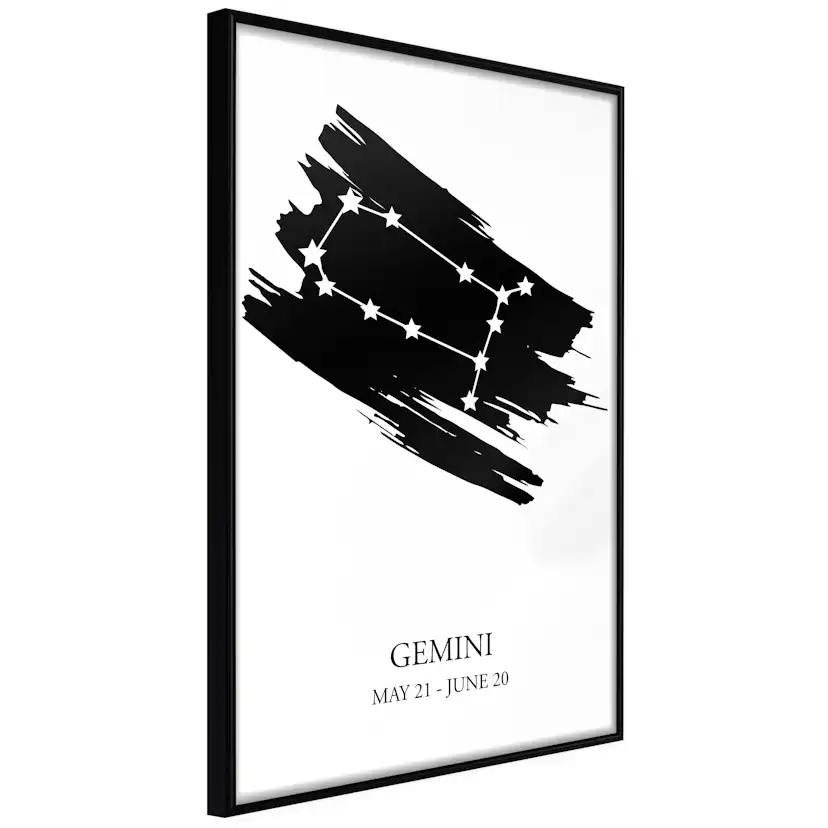 Poster Artgeist Affisch Zodiac Signs Gemini