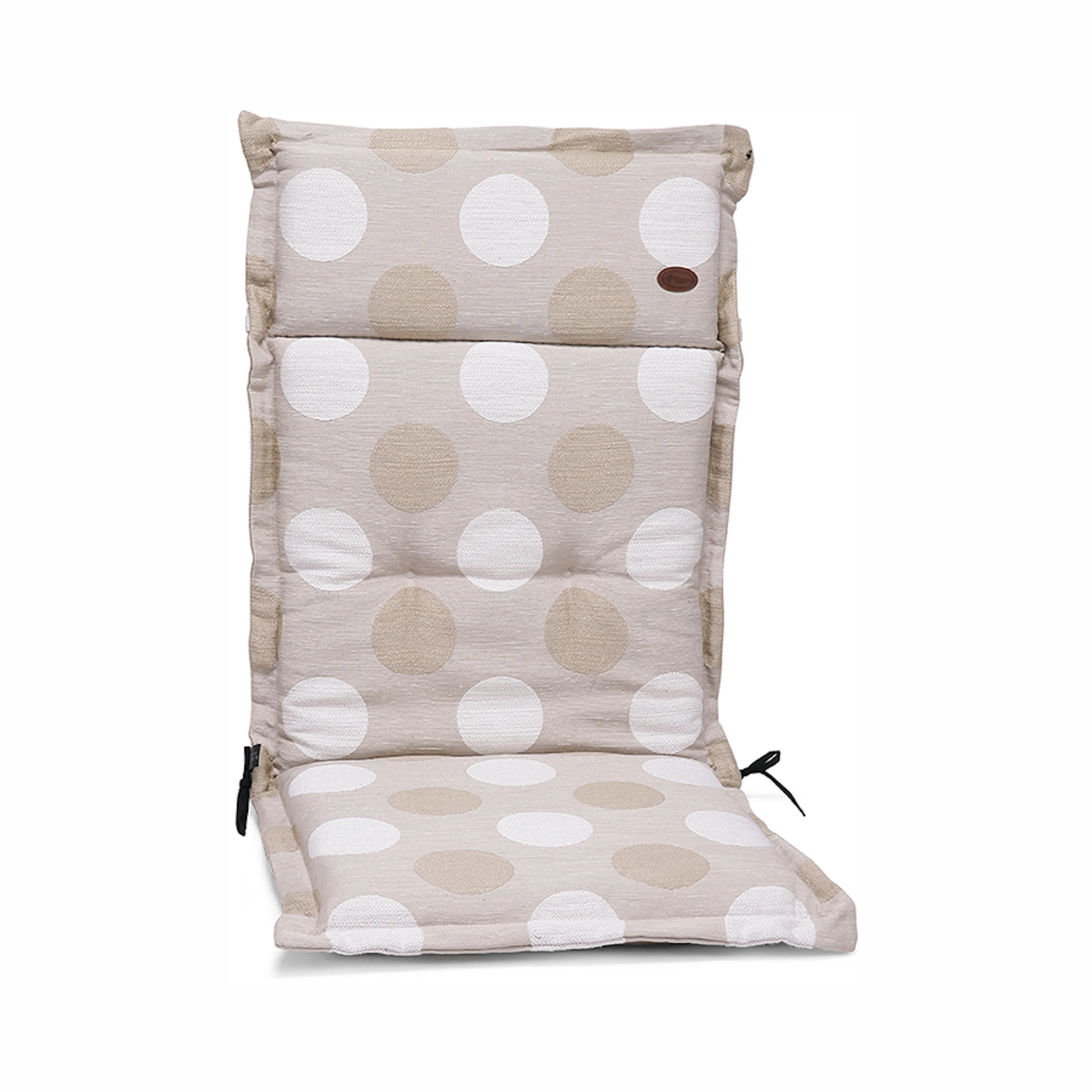 Beige/Vit Prickig