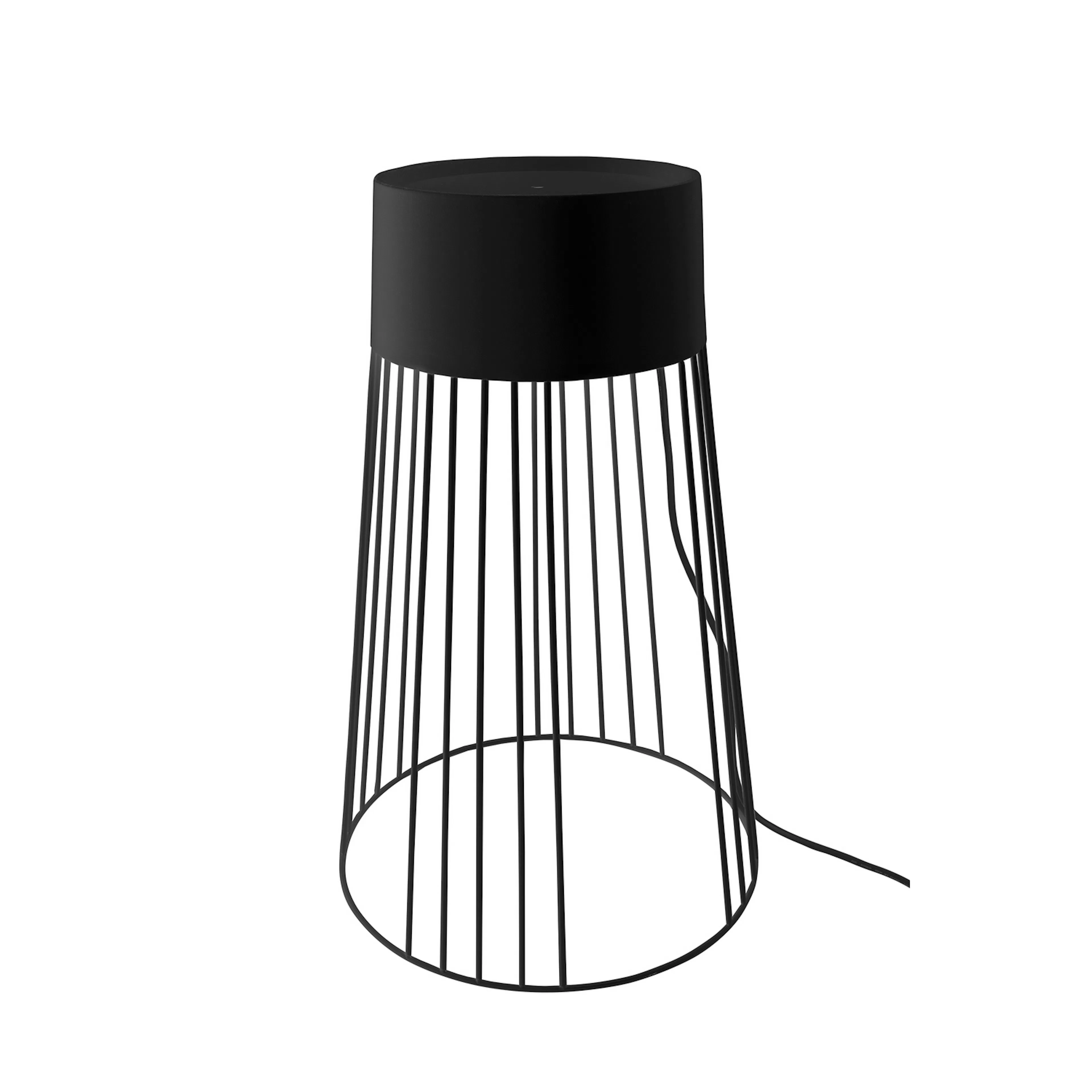 Golv Koster 60 IP44 Svart Svart, Höjd: 600 mm