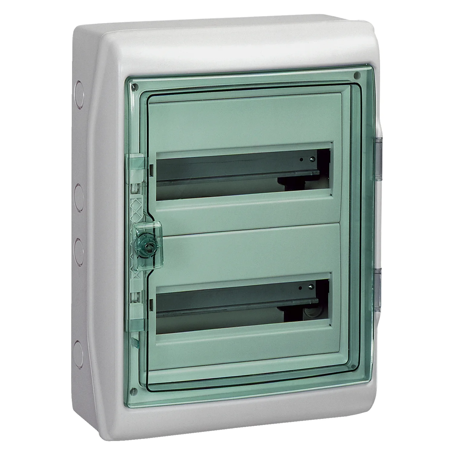 Normkapsling Schneider Electric Mureva Utanpåliggande 2 × 12 Moduler IP65