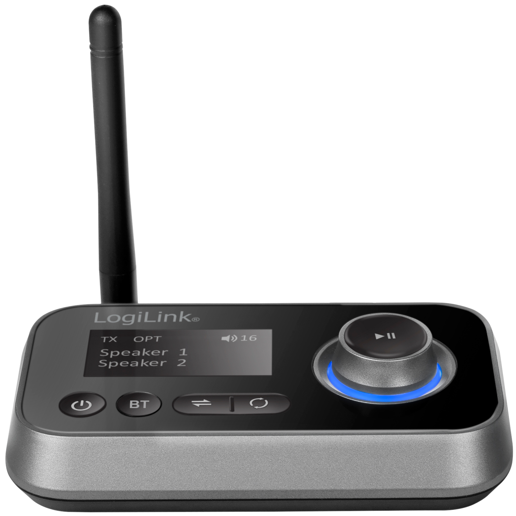 Bluetooth 5.0 2-in-1 Audio sändare/mottagare LogiLink