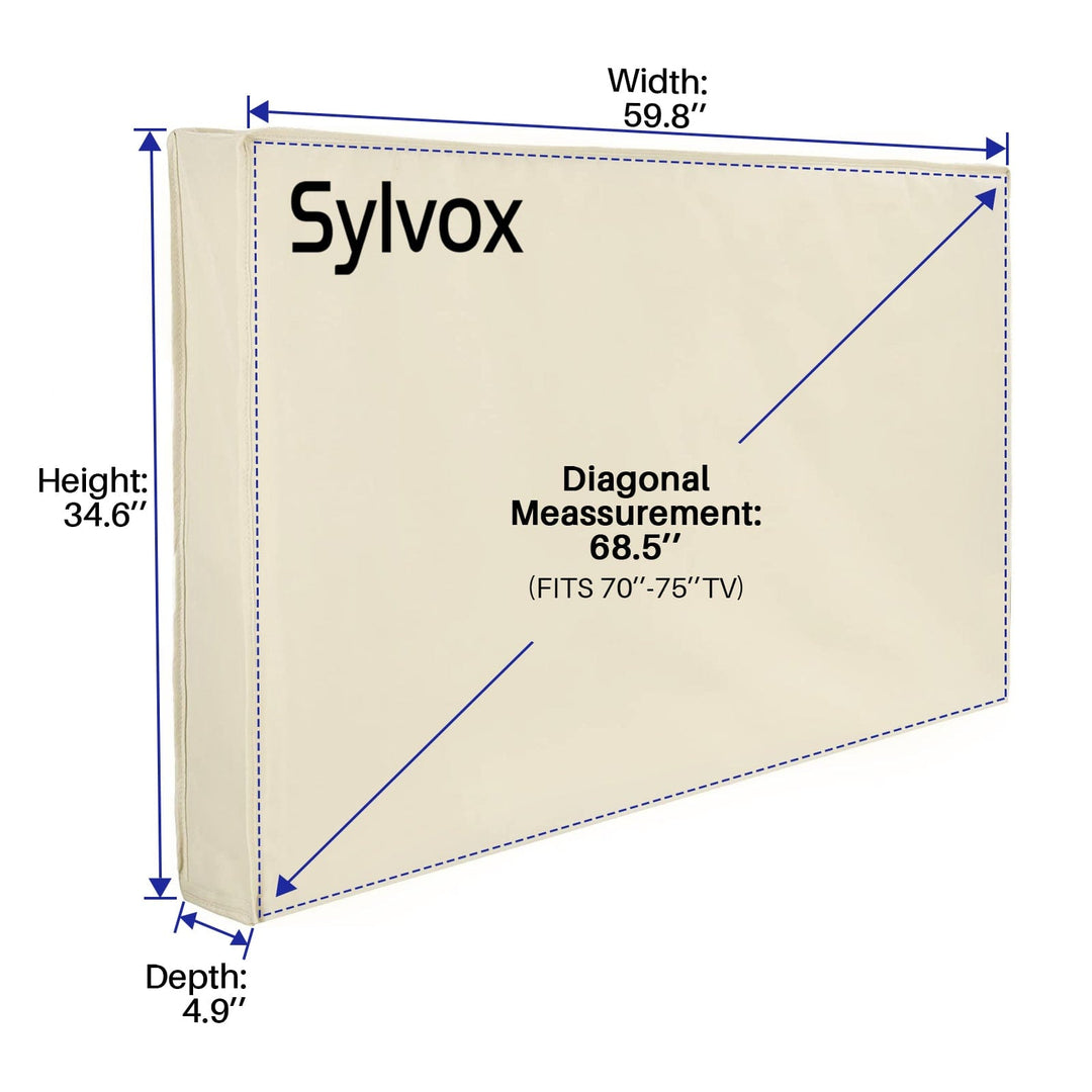 Vattentätt Skydd Sylvox för Utomhus-TV 75tum