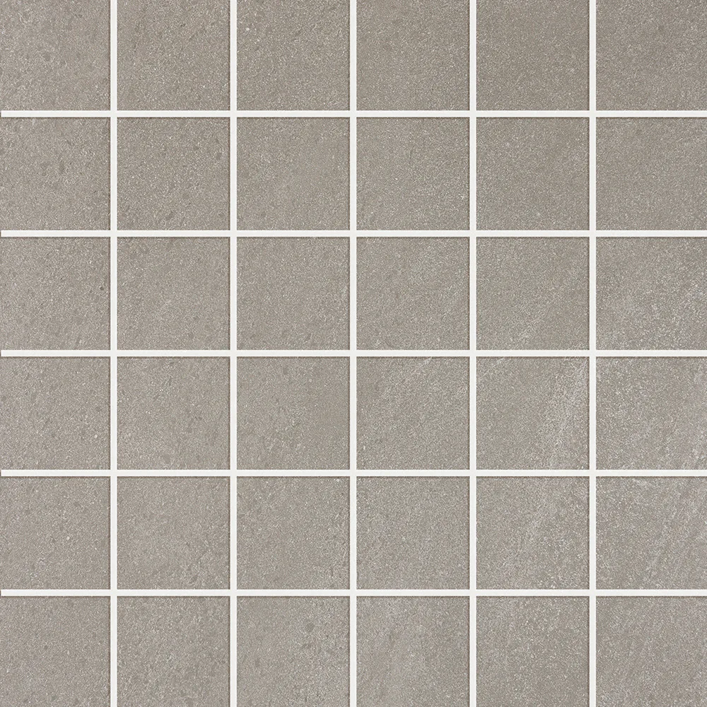 Mosaik Ceramiche Keope Chorus Silver Grå 5x5 cm Matt