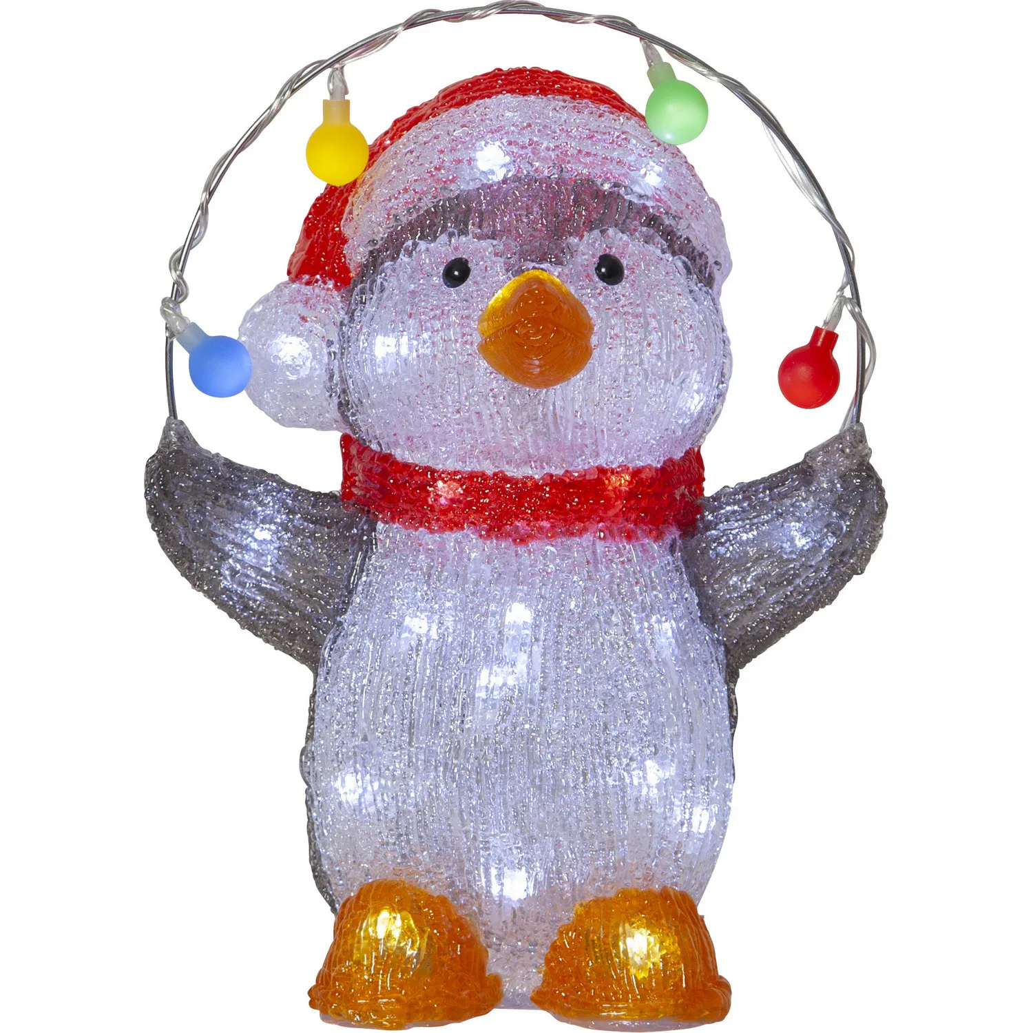 Dekorationsfigur Star Trading Crystalo Pingvin