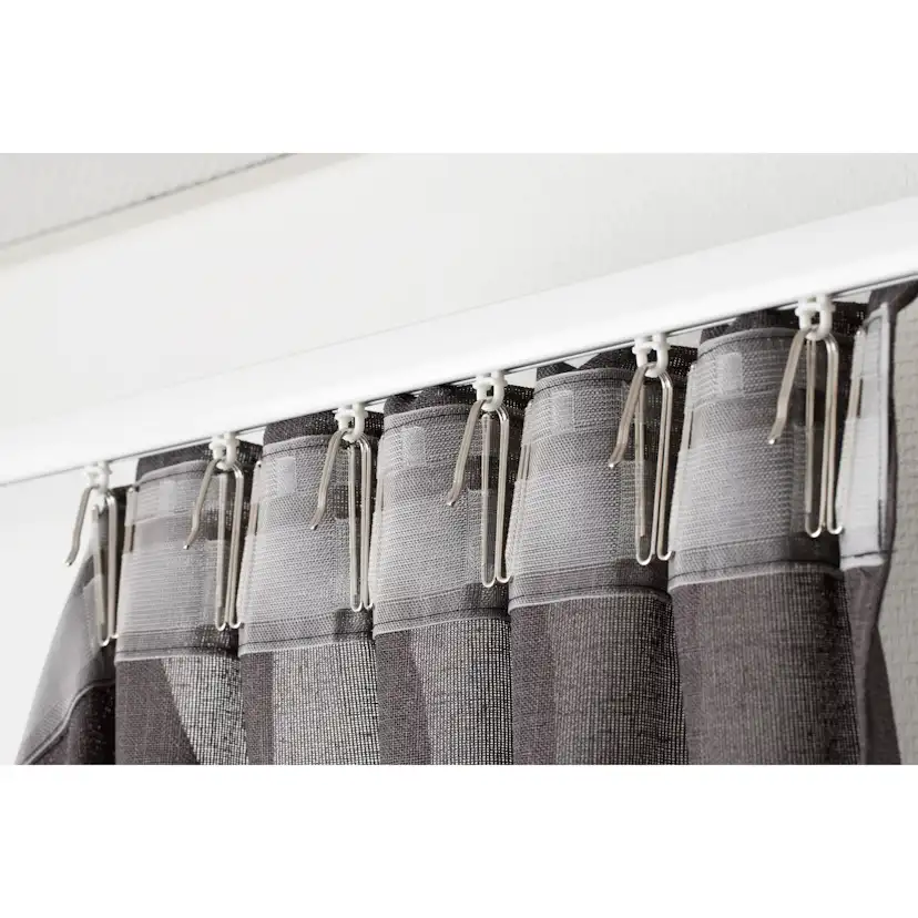 Gardintillbehör Kirsch Glid För Elite- Och Flexiskenan Vit