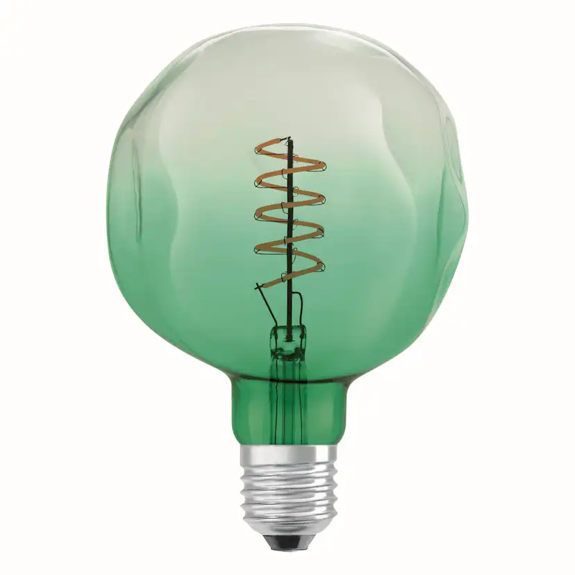 LED-Lampa Osram Deco ET124 Grön E27 Vintage 1906 Dimbar