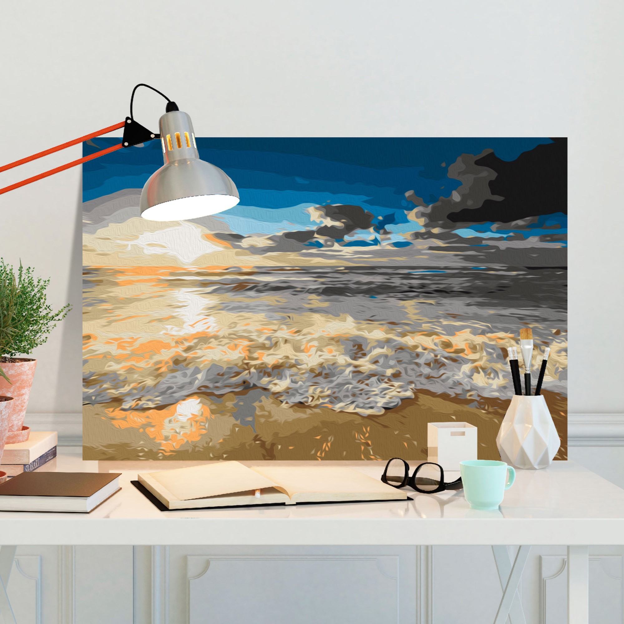 Gör-det-själv Målningar Arkiio Blinding Sun