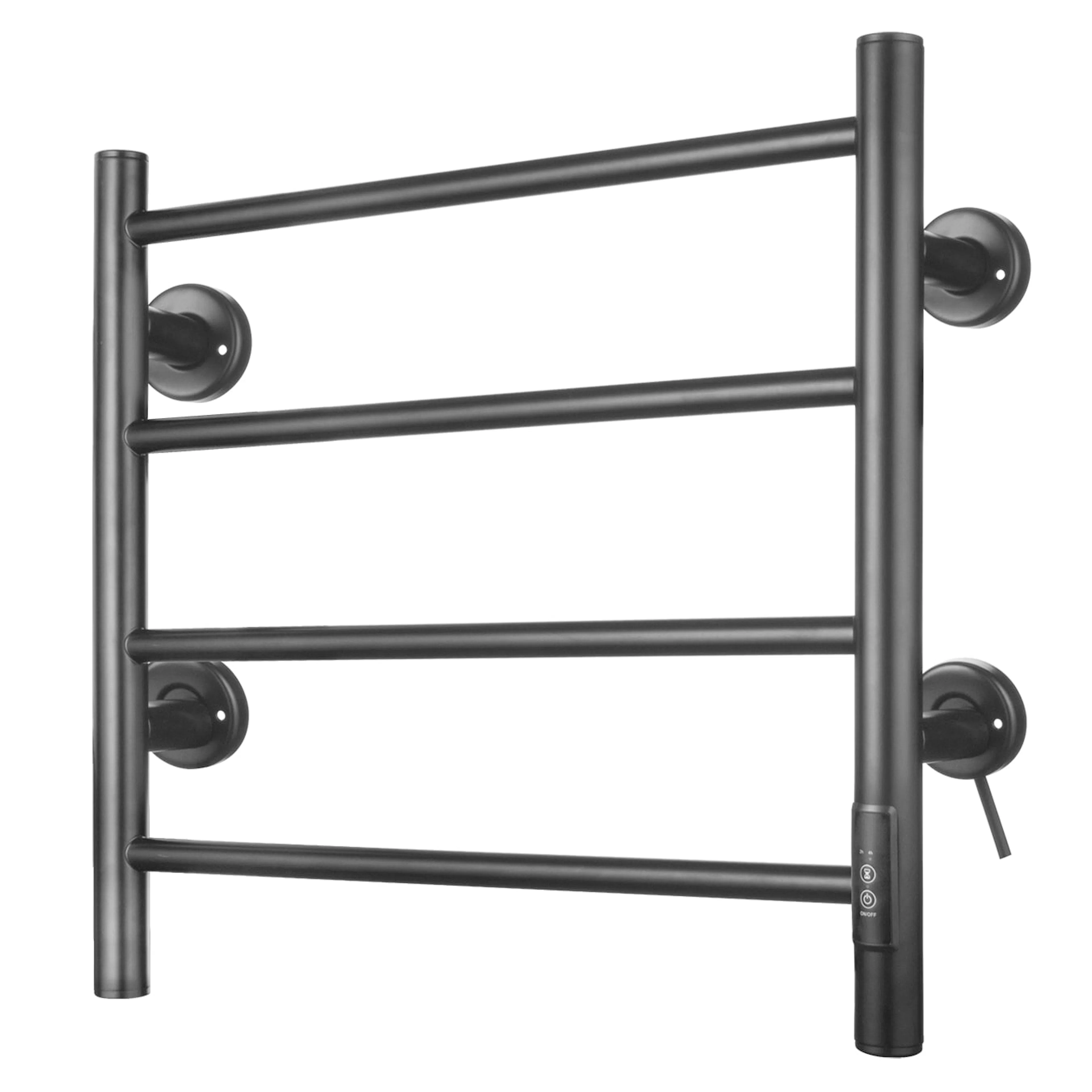 INNOSANIT BLACK 4-TIER TOWEL WARMER