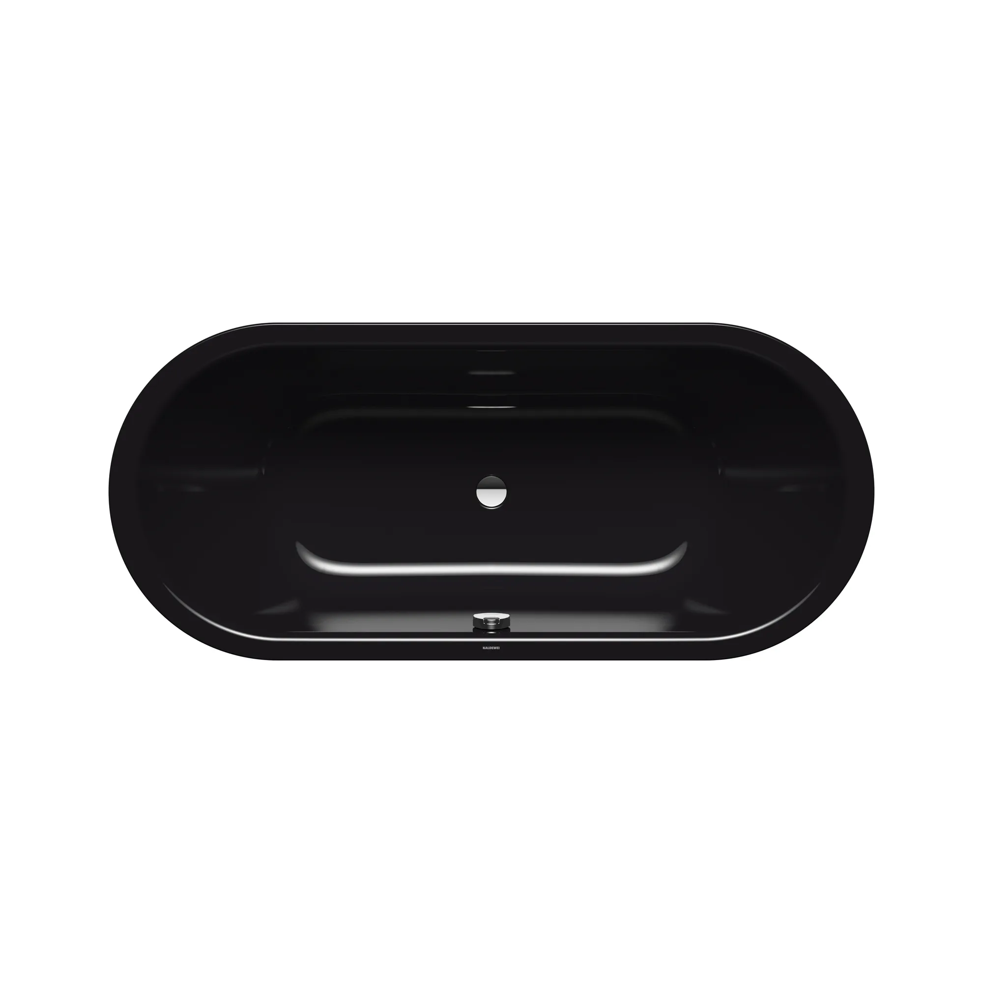 Inbyggnadsbadkar Kaldewei Classic Duo OvalxStorlek: 1700x750x420 mm, Färg: Black