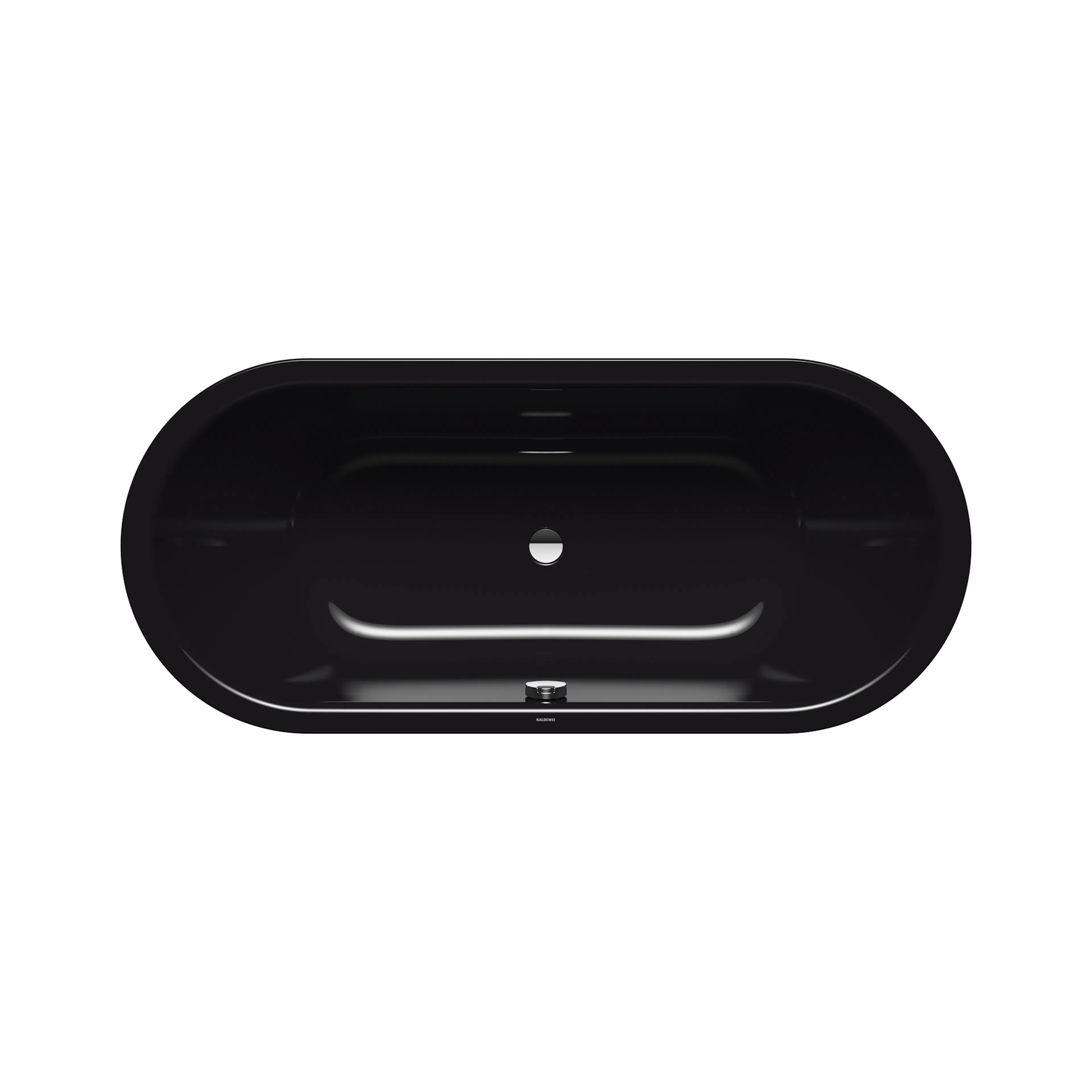 Inbyggnadsbadkar Kaldewei Classic Duo OvalxStorlek: 1700x750x420 mm, Färg: Black