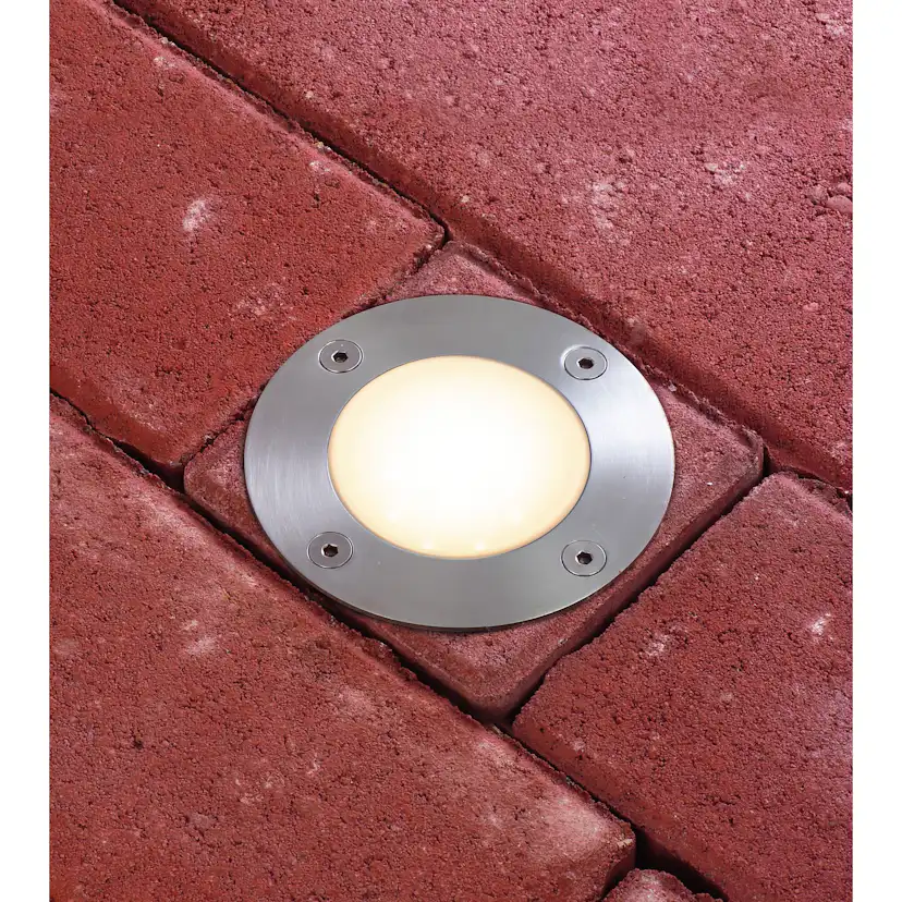 LED Infälld Markbelysning Paulmann Floor Rund IP67 230V Ljus: Warm White