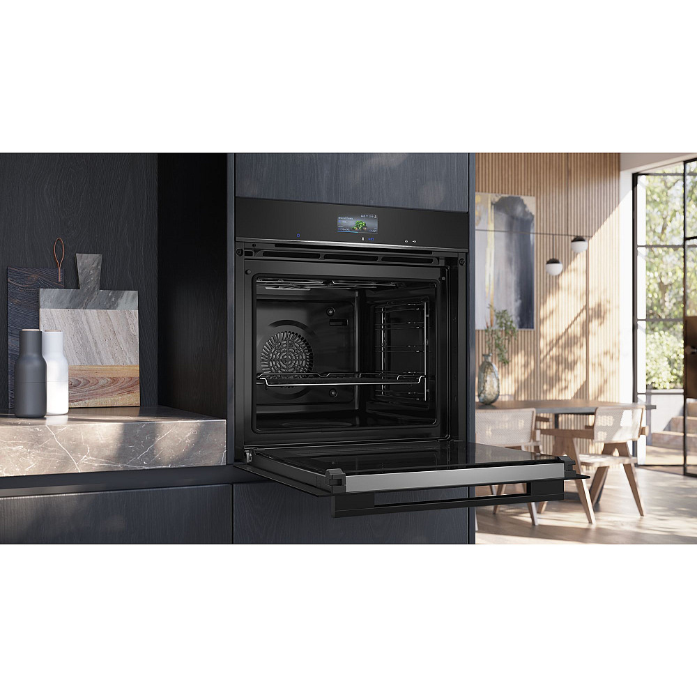 Inbyggnadsugn Siemens iQ700 HB776G3B2S Svart med Smart Uppkoppling