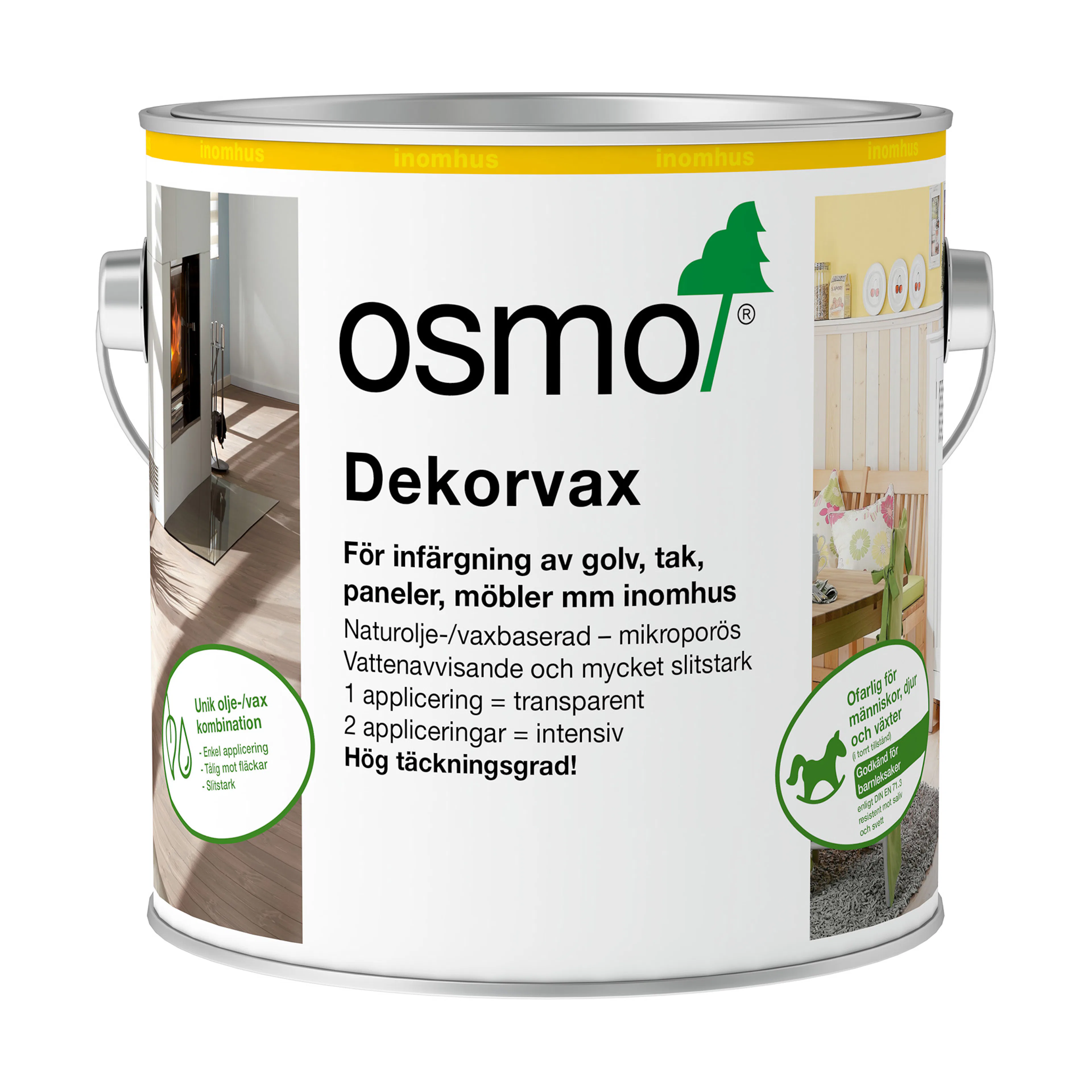 OSMO 3188 Dekorvax Snö 2,5 liter 2,5 liter