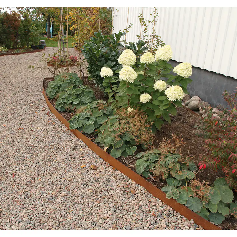 Planteringskant Flexigarden Corten 120 Skarvplåt